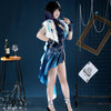 Genshin Impact Yelan Tranquil Banquet Outfit Cosplay Costumes