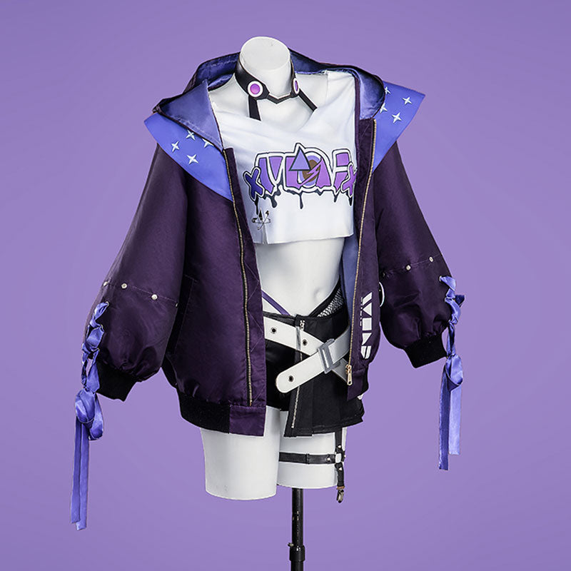 Honkai: Star Rail x Galaxy Silver Wolf Cosplay Costumes