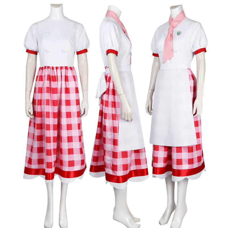 Princess Peach Showtime Patisserie Peach Cosplay Costumes