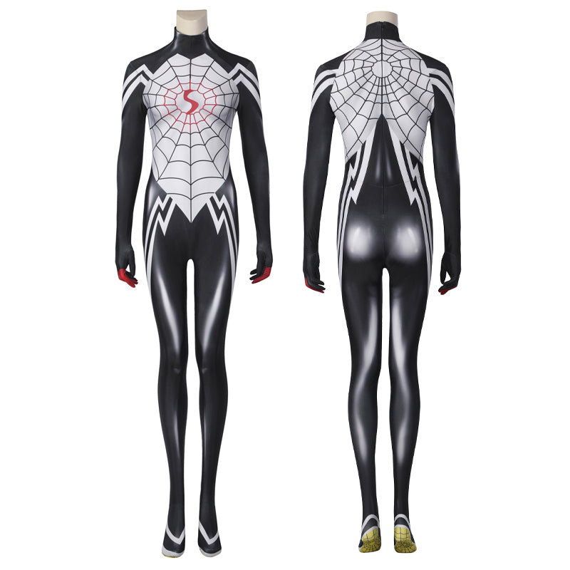 The Amazing Spider-Man Silk Cindy Moon Jumpsuit Cosplay Costumes