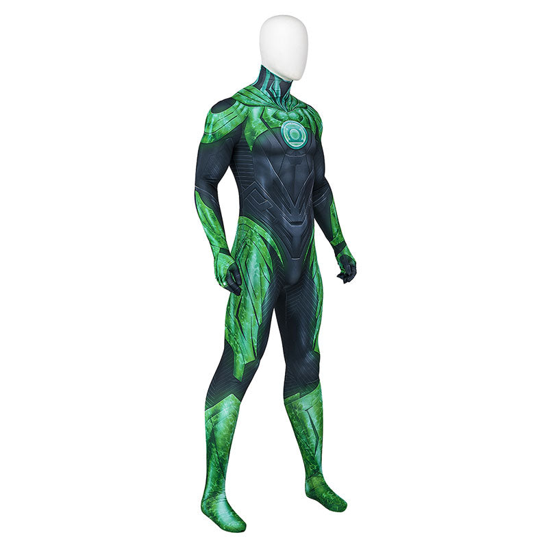 Suicide Squad: Kill the Justice League Green Lantern Jumpsuit Cosplay Costumes