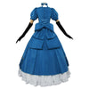 Black Butler Elizabeth Midford Blue Cosplay Costumes