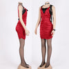 Resident Evil 4 Ada Wong Red Dress Cosplay Costumes