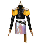 KPop Demon Hunters Mira Black Dance Outfit Cosplay Costume