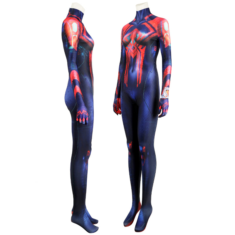 Spider-Man: Across The Spider-Verse Spider-Man 2099 Miguel O'Hara Female Jumpsuit Cosplay Costumes