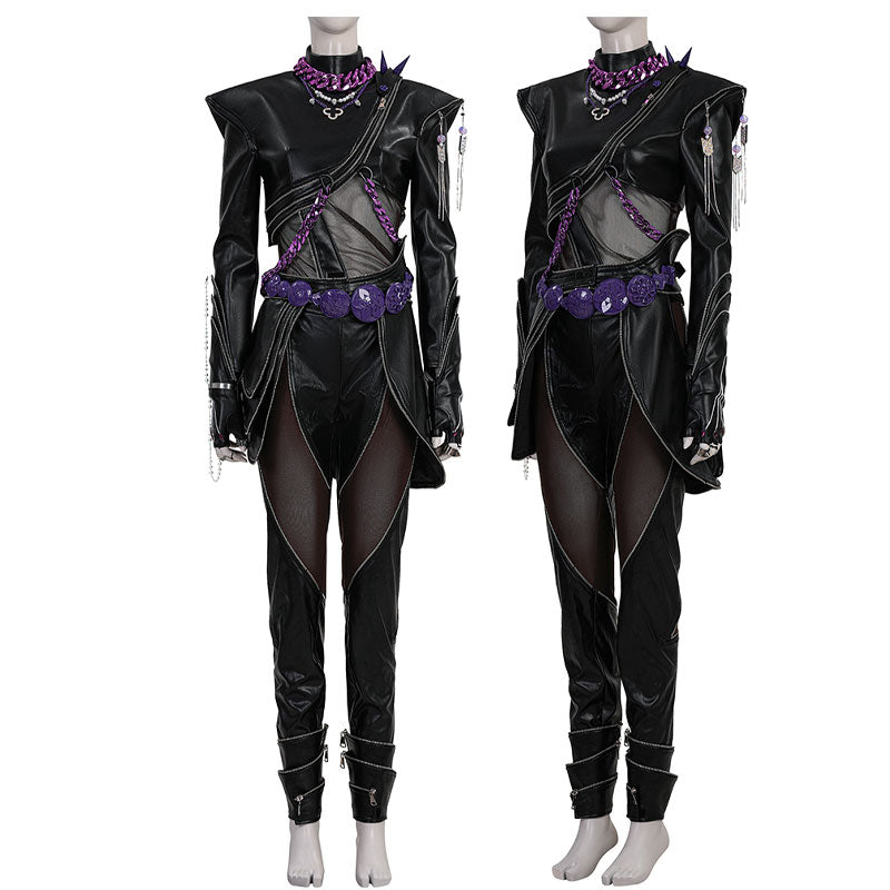 KPop Demon Hunters Rumi Combat Suit Cosplay Costumes