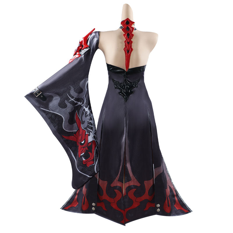 Honkai: Star Rail Acheron Red Cosplay Costumes