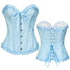 European Style Palace Sexy Bone Straps With Lace Corset Halloween Cosplay Costumes
