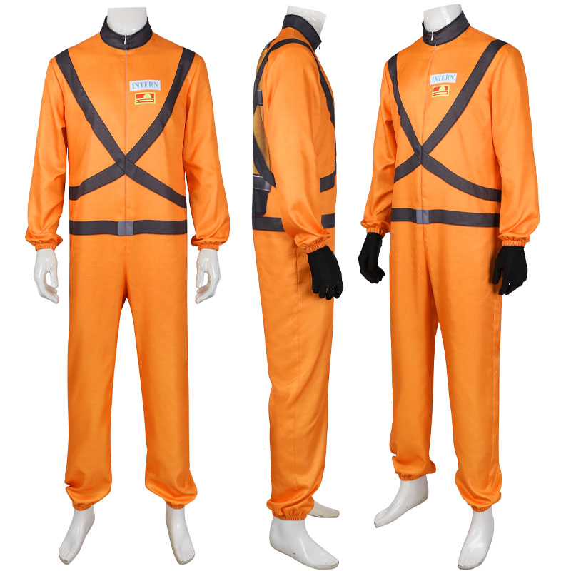 Lethal Company Employee Jumpsuit Cosplay Costumes