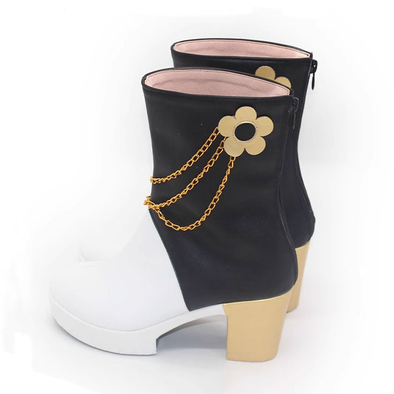 KPop Demon Hunters Mira Black Cosplay Shoes