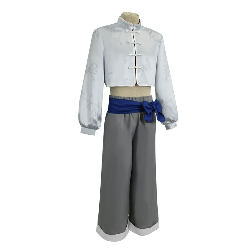 Blue Lock Seishiro Nagi China Kung Fu Style Cosplay Costumes