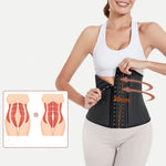 Sports Latex Steel Bone Fixed Waist and Abdomen Belt Corset Cosplay Costumes