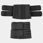 Rubber Sports Fitness Double Belt Waist Belt Corset Cosplay Costumes