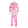 Barbie Movie 2023 Ken Pink Onesies Cosplay Costumes