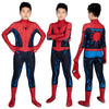 Marvel's Spiderman Vintage Comic Book Suit Kids Jumpsuits Cosplay Costume