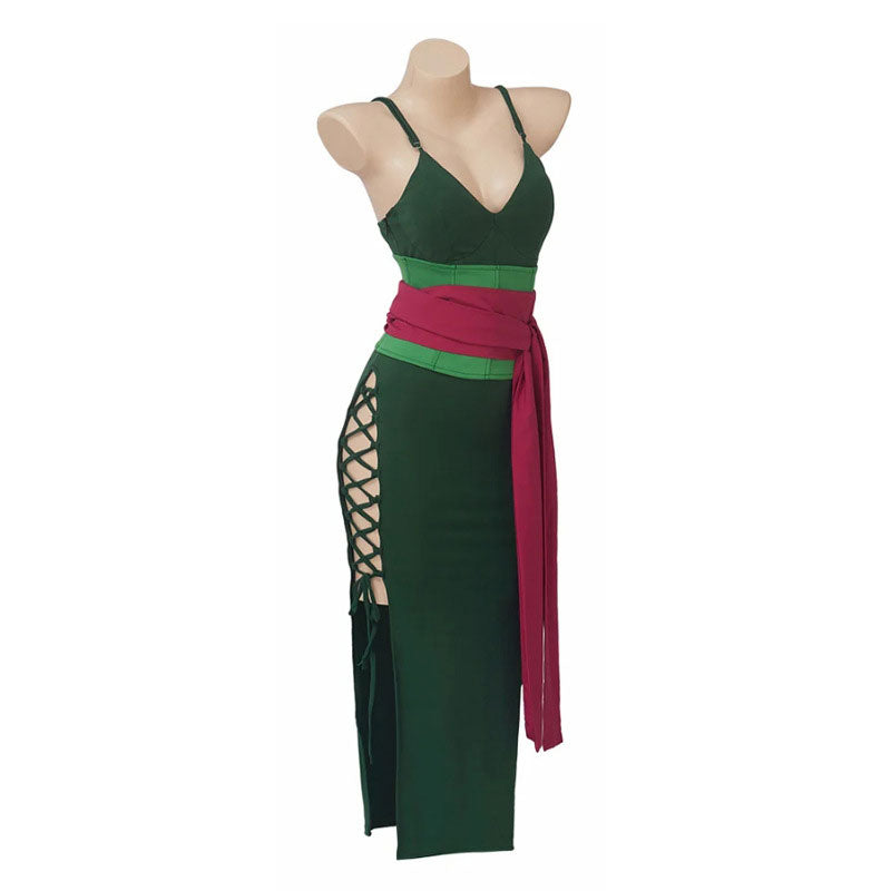 One Piece Roronoa Zoro Female Cosplay Costume