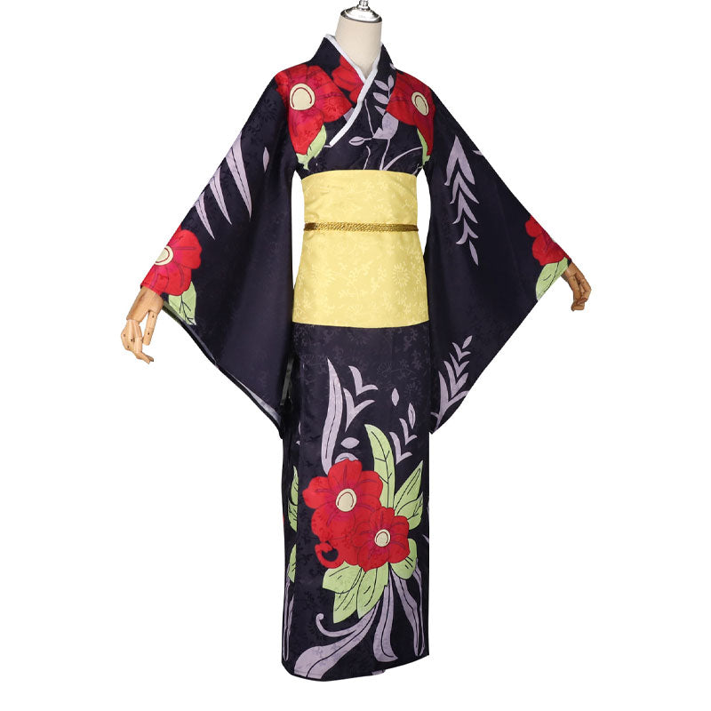 Anime Demon Slayer Kimetsu no Yaiba Tamayo Kimono Cosplay Costumes