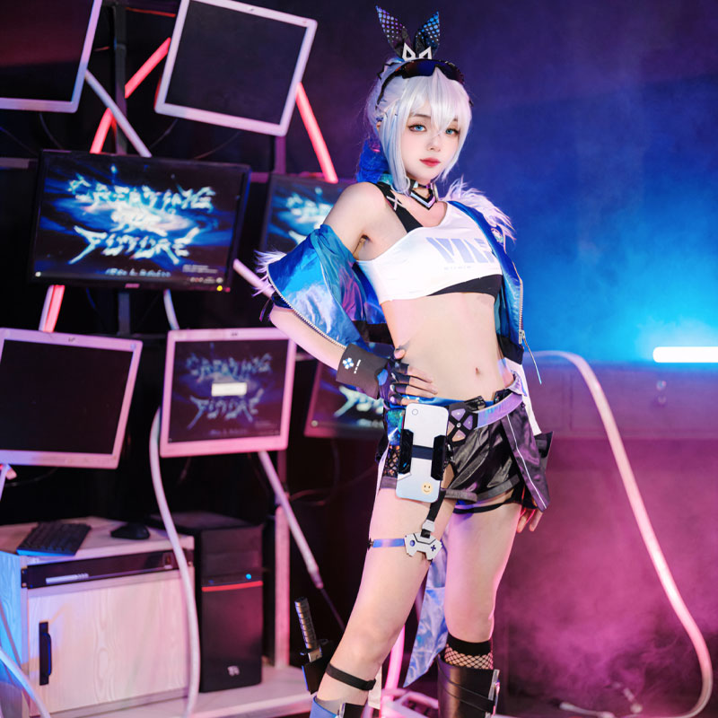 Game Honkai: Star Rail Silver Wolf Cosplay Costumes