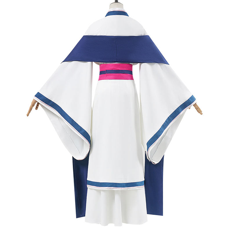 The Apothecary Diaries Maomao White Blue Cosplay Costume