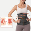 Rubber Sports Fitness Double Belt Waist Belt Corset Cosplay Costumes