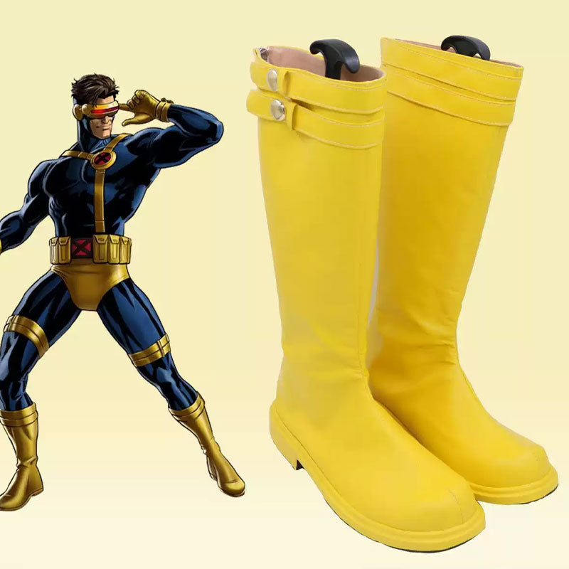 X-Men 1997 Cyclops Scott Summers Cosplay Shoes