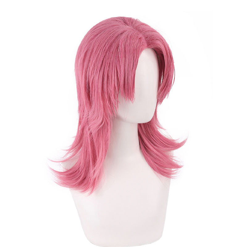 KPop Demon Hunters Saja Boys Romance Saja Pink Cosplay Wigs