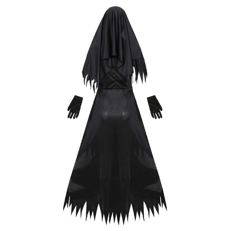 Halloween Zombie Vampire Nun Dress Cosplay Costumes