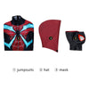 Marvel's Spider Man 2 Miles Morales EVOLVED SUIT Kids Jumpsuit Cosplay Costume