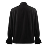 European Style Medieval Victorian Steampunk Ruffled Shirt Halloween Cosplay Costumes