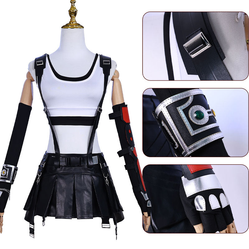 Final Fantasy VII Remake FF7 Tifa Lockhart Cosplay Costume