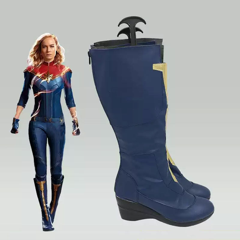 The Marvels 2 Carol Danvers Cosplay Shoes