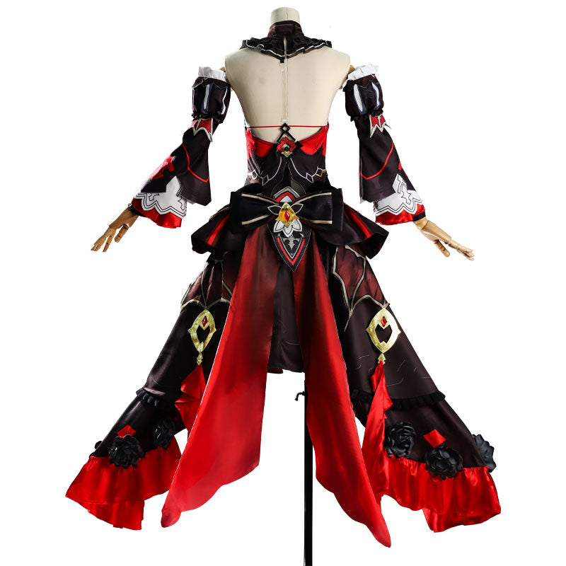 Honkai Impact 3rd Theresa Apocalypse Lunar Vow: Crimson Love Cosplay Costumes