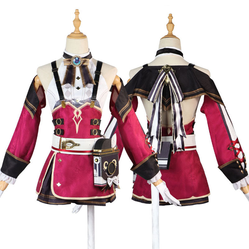 Genshin Impact Charlotte Cosplay Costumes