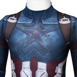 Avengers 3 Infinity War Captain America Steve Rogers Kids Jumpsuit Cosplay Costumes