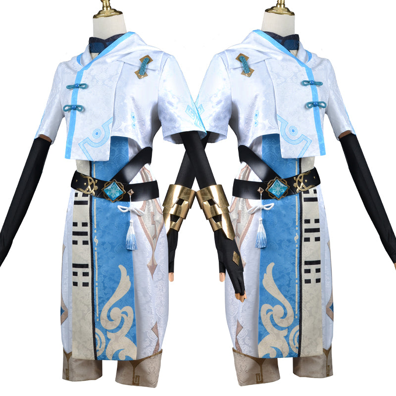 Game Genshin Impact Chongyun Full set Cosplay Costumes