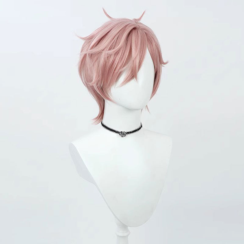 Hololive English Virtual YouTuber Shxtou Shoto Spring Pink Cosplay Wigs