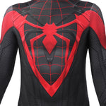 Spider-Man PS5 Miles Morales Suit V2 Kids Jumpsuit Cosplay Costumes