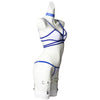 Marvel Rivals Psylocke Blue and White Swimsuit Cosplay Costumes