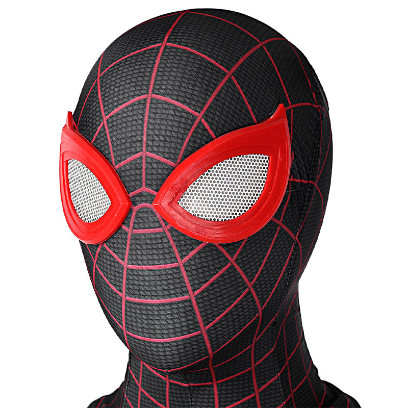 Spiderman PS5 2 Miles Morales Jumpsuit Cosplay Costumes