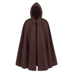 European Medieval Halloween Party Long Hooded Cloak Cosplay Costumes