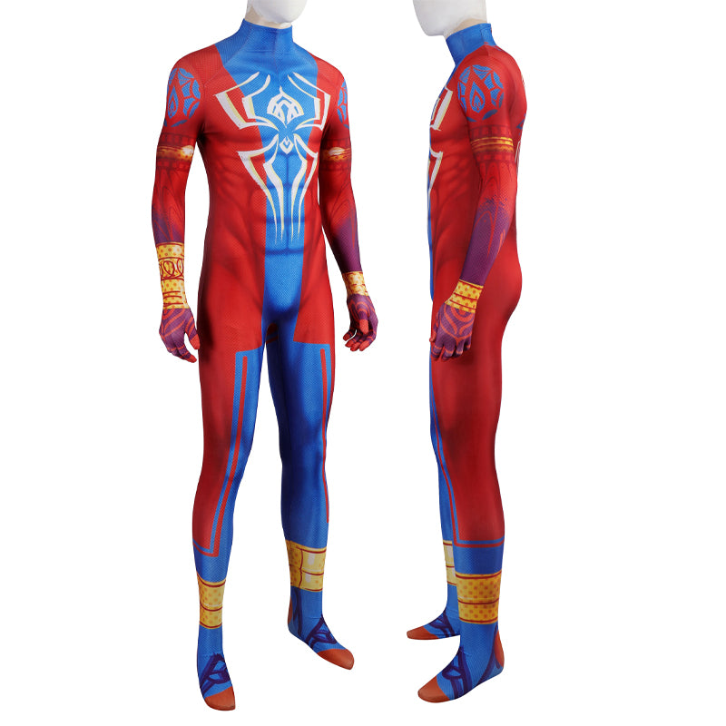 Spider-Man: Across The Spider-Verse Spider-Man India Pavitr Prabhakar Jumpsuit Cosplay Costumes