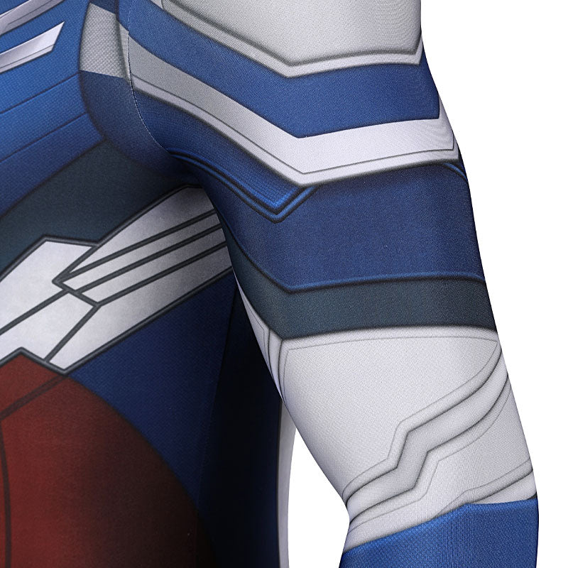 The Falcon and the Winter Soldier Sam Wilson New Captain America Jumpsuit Cosplay Costumes