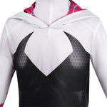 Spider-Man: Across The Spider-Verse Gwen Stacy Kids Jumpsuit Cosplay Costumes