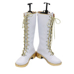 KPop Demon Hunters Rumi White Stage Cosplay Shoes