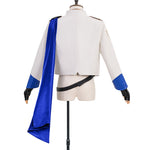 Final Fantasy XIV Seneschal Prince's Attire Dragon Rider Blue Cosplay Costumes