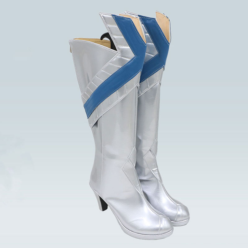 Marvel Rivals Emma Frost White Queen Cosplay Shoes