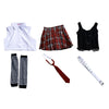 Death Note Misa Amane JK Short Skirt Cosplay Costume