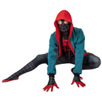 Spider-Man: Into the Spider-Verse Miles Morales Jumpsuit With Coat Fullset Cosplay Costumes