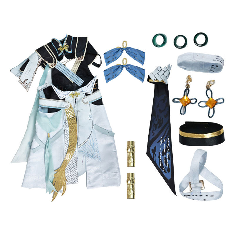 Wuthering Waves Jinhsi Cosplay Costume