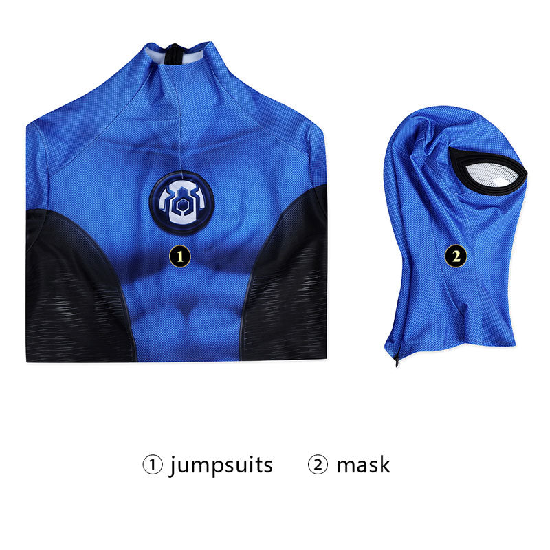 Marvel's Spider Man 2 New Blue Suit Cosplay Costume